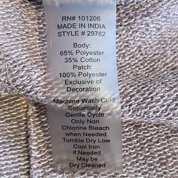 Soft Surroundings Women S Embroidered Pullover V Neck velvet applique Sweater - Picture 11 of 11